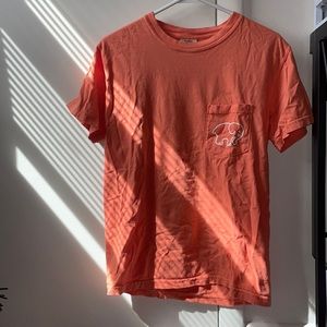Muted neon orange Ivory Ella T shirt